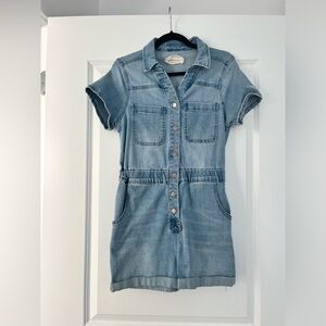Altar’d State Denim Romper - Size M 🩵